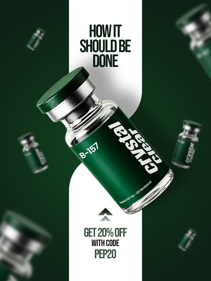 Crystal Clear – Peptide & Research Vials – image 1