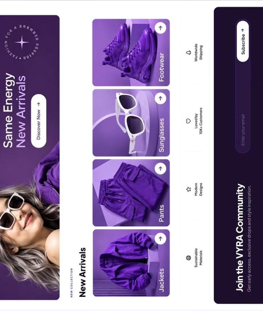 VYRA E-Commerce – image 2